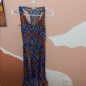 Tank, high- low dress